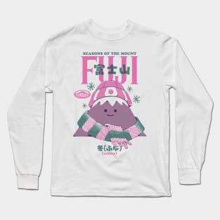 Mont Fuji Seasons - Winter Long Sleeve T-Shirt